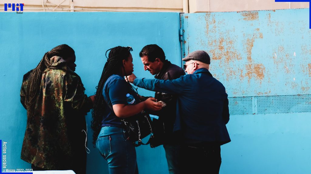 Action sociale des étudiants du MIT à Mrezga, Nabeul
